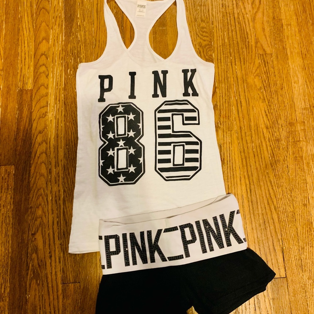 PINK Victoria’s Secret bling outfit